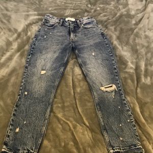 Mom jeans high rise Abercrombie & Fitch